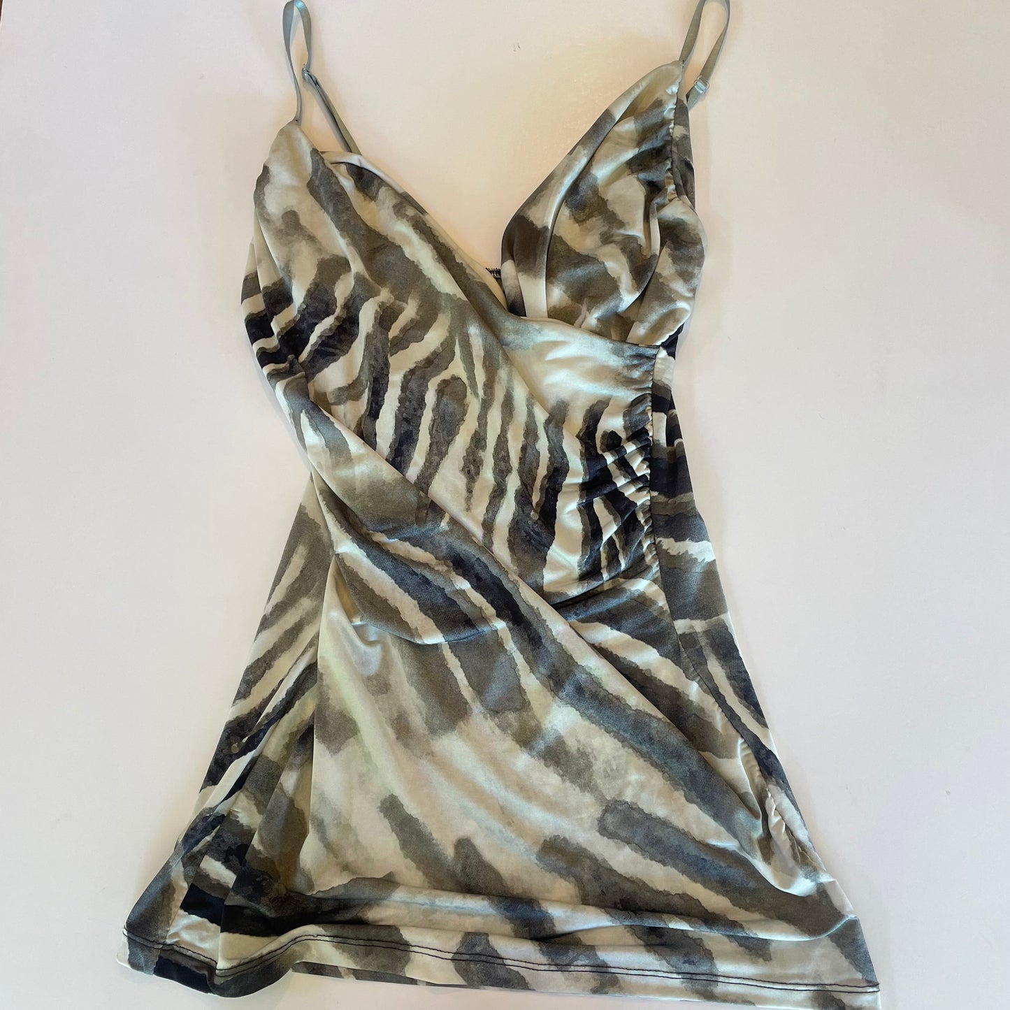 vintage printed tunic top