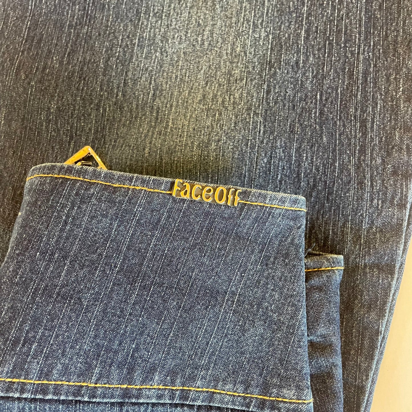y2k deadstock Face Off jeans