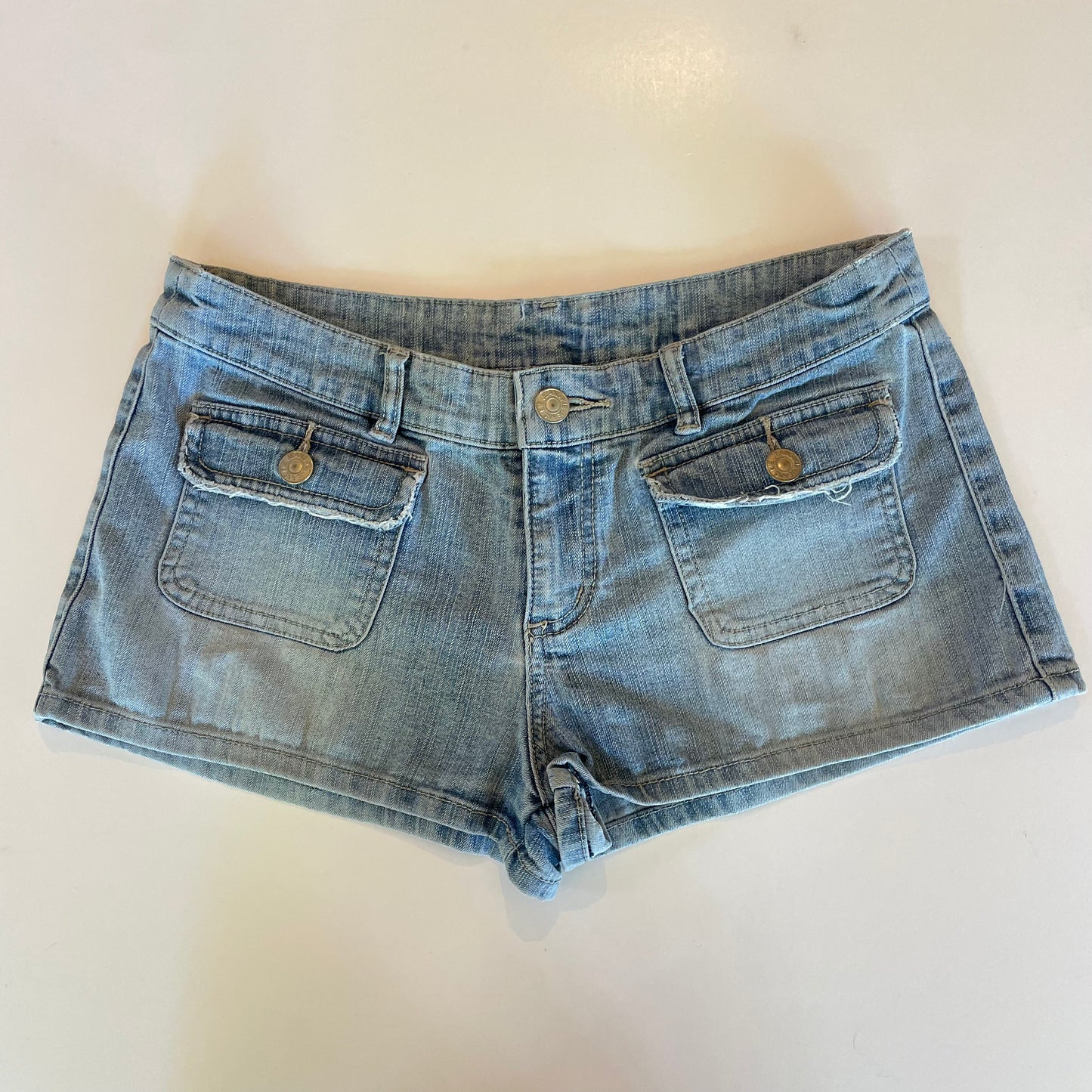 y2k denim shorts