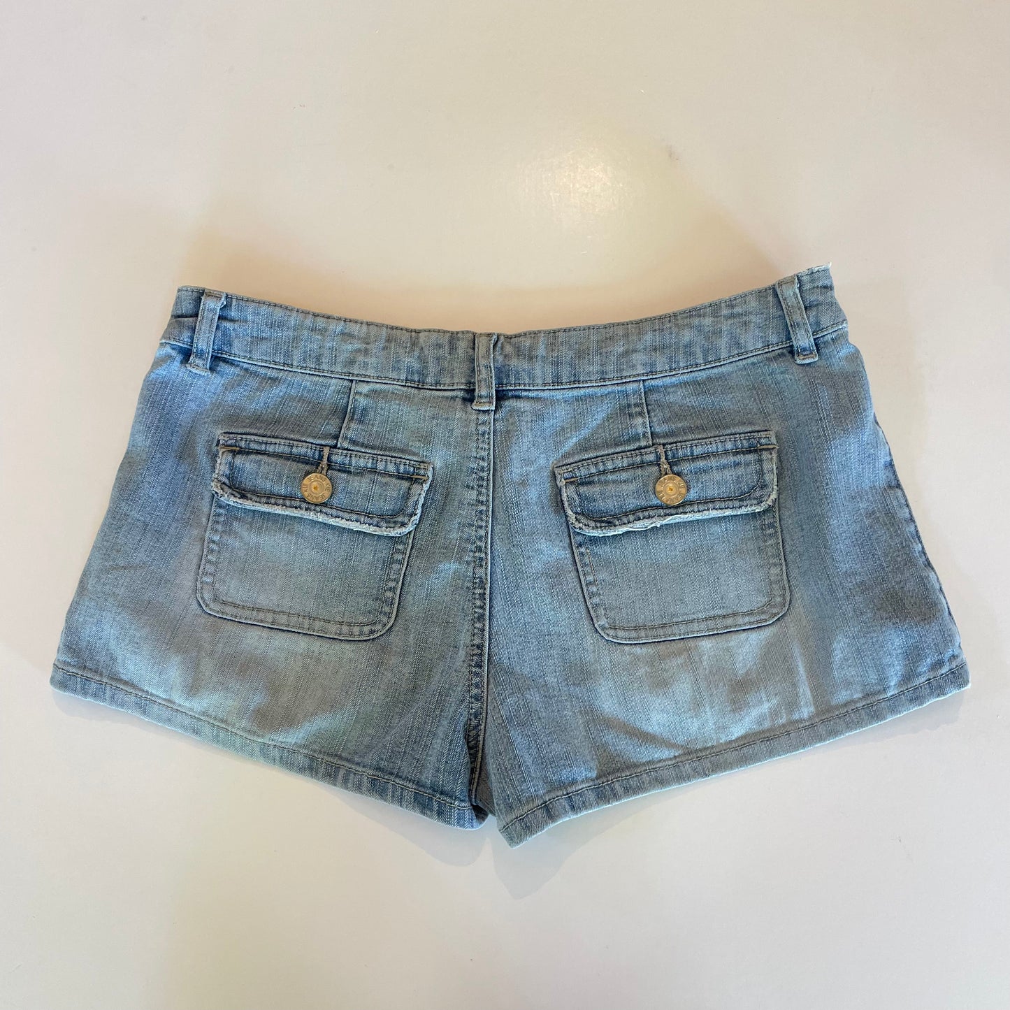 y2k denim shorts