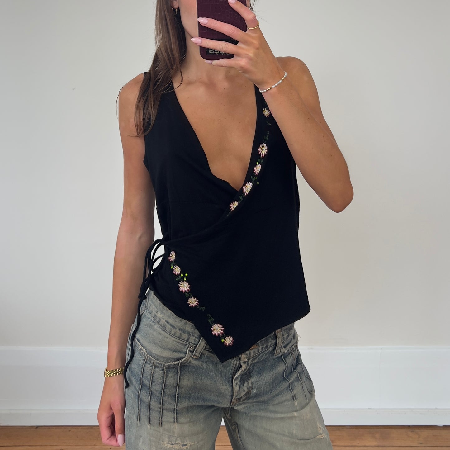 wrap tank top