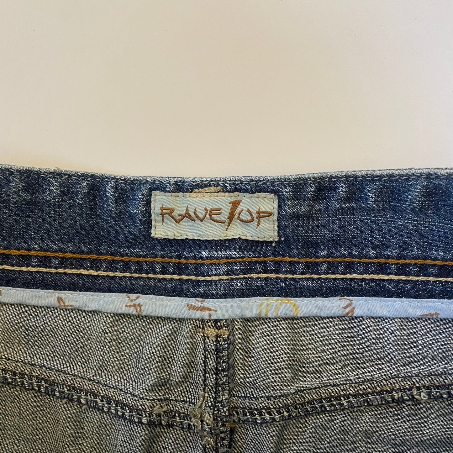 denim mini skirt