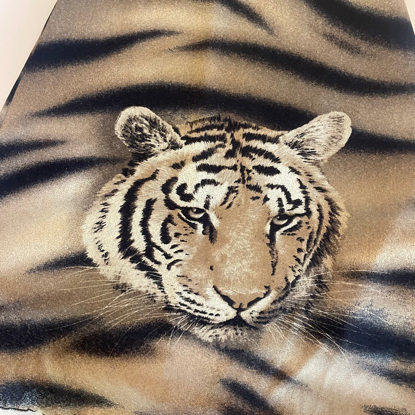 90s tiger midi skirt