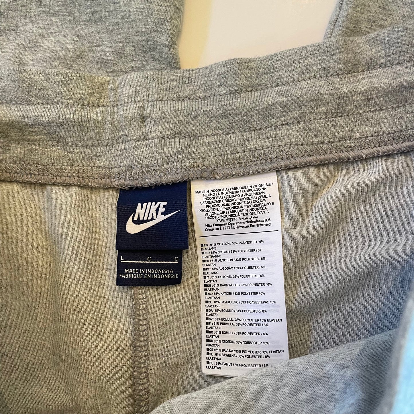 y2k grey Nike sweatpants