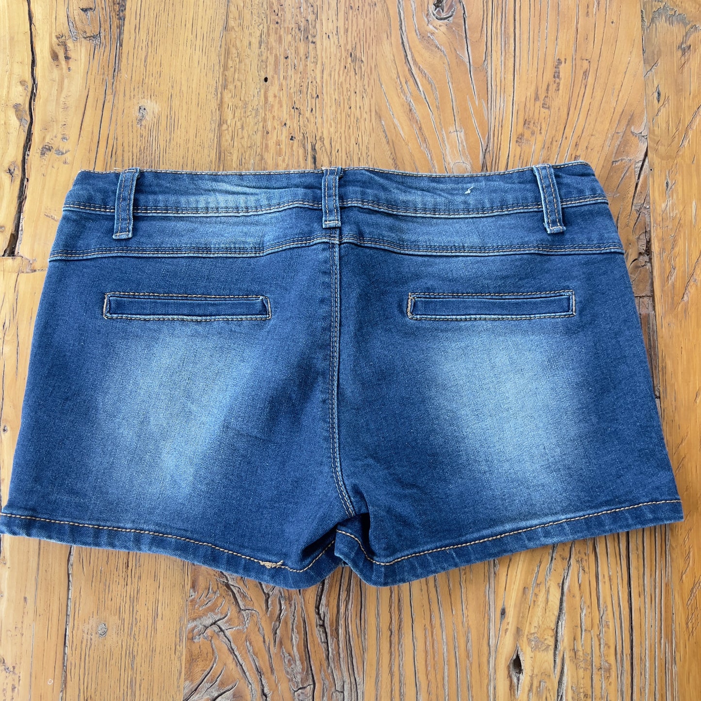y2k denim mini skort