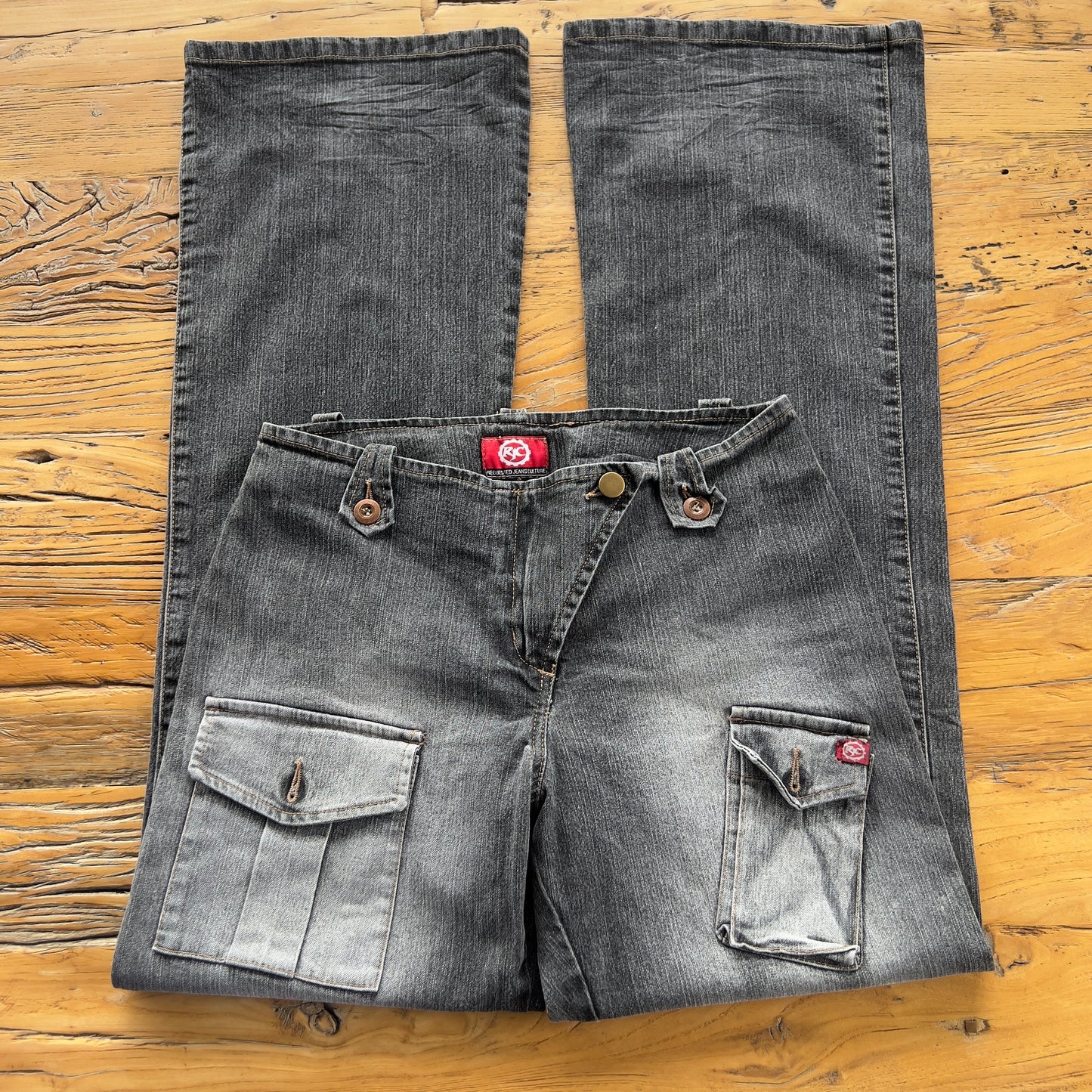cargo style jeans