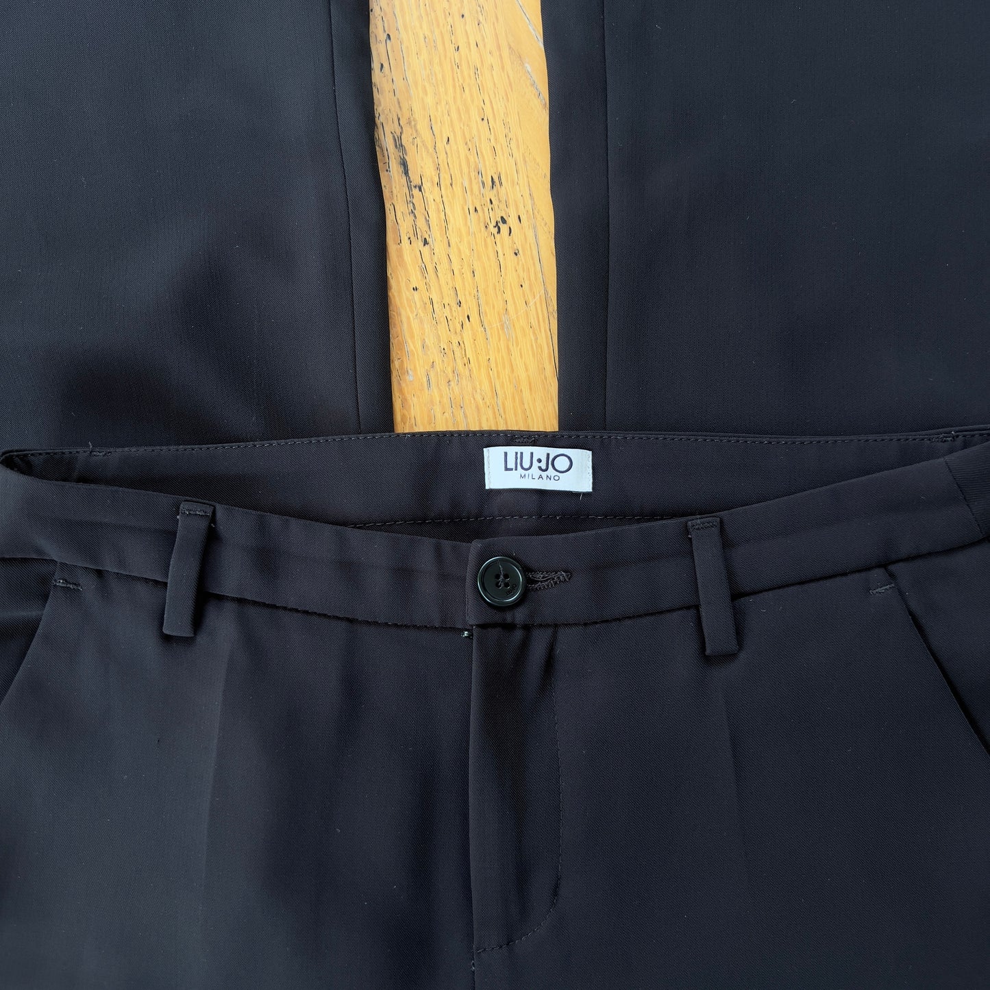 90s black trousers