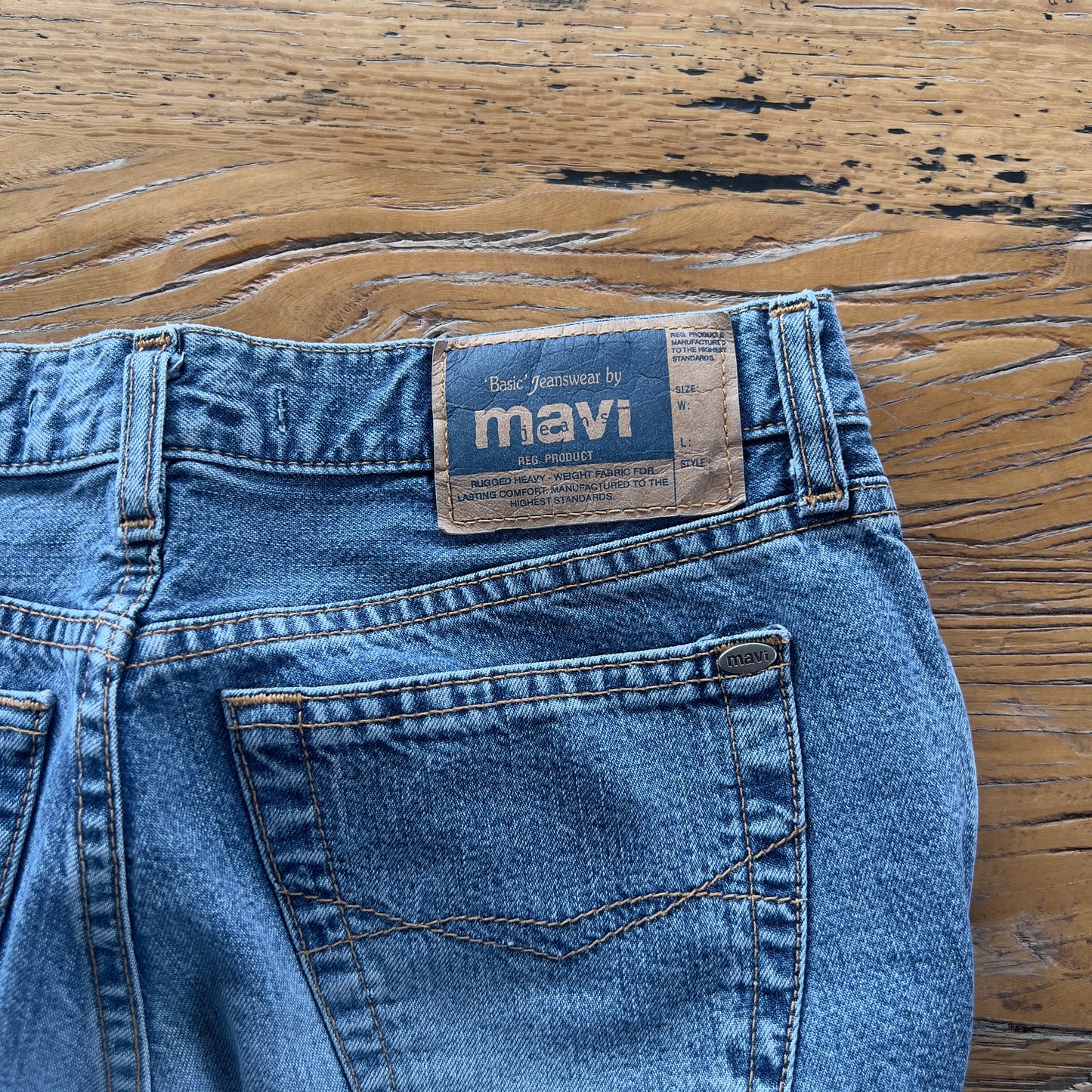 denim flared Mavi jeans