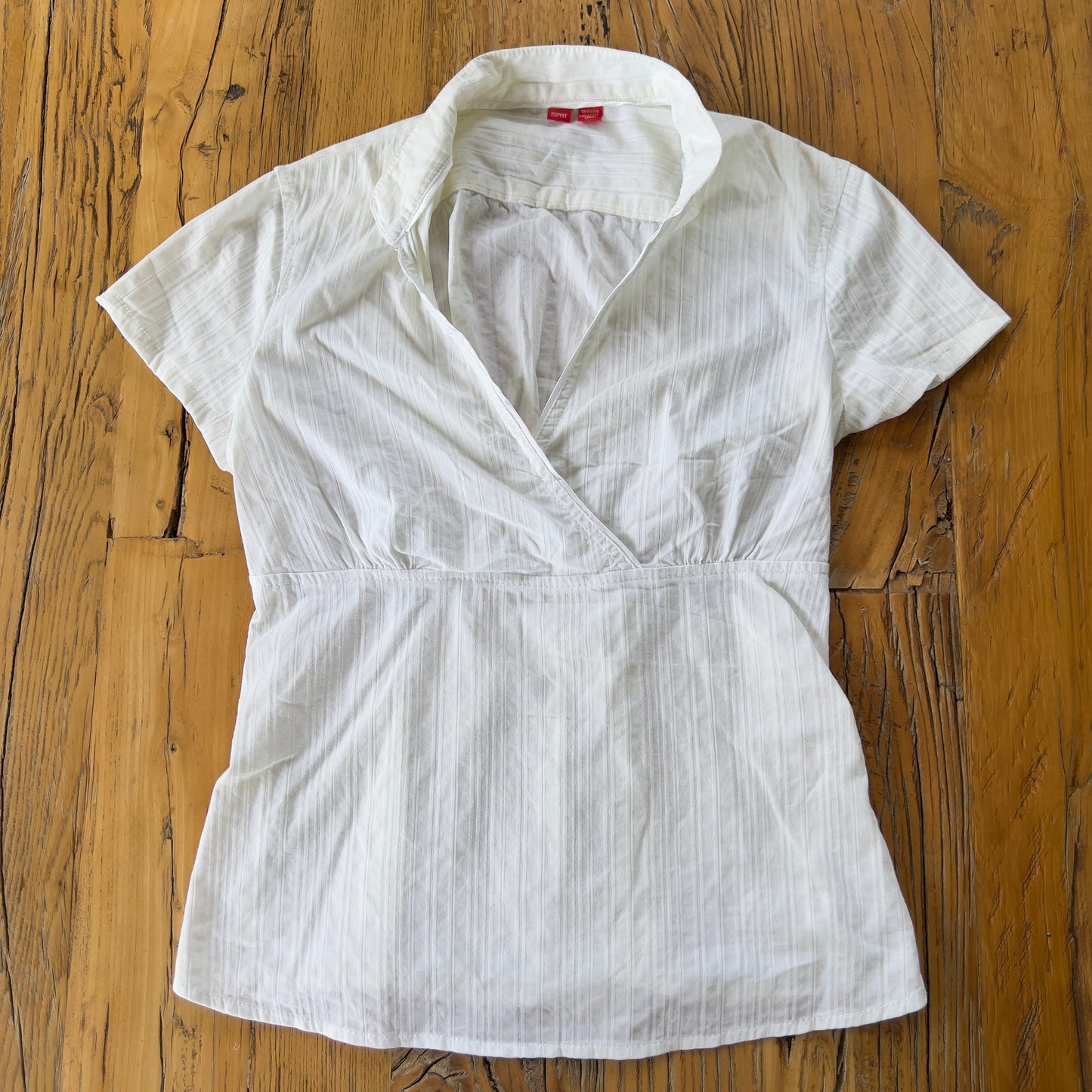 90s white Esprit shirt