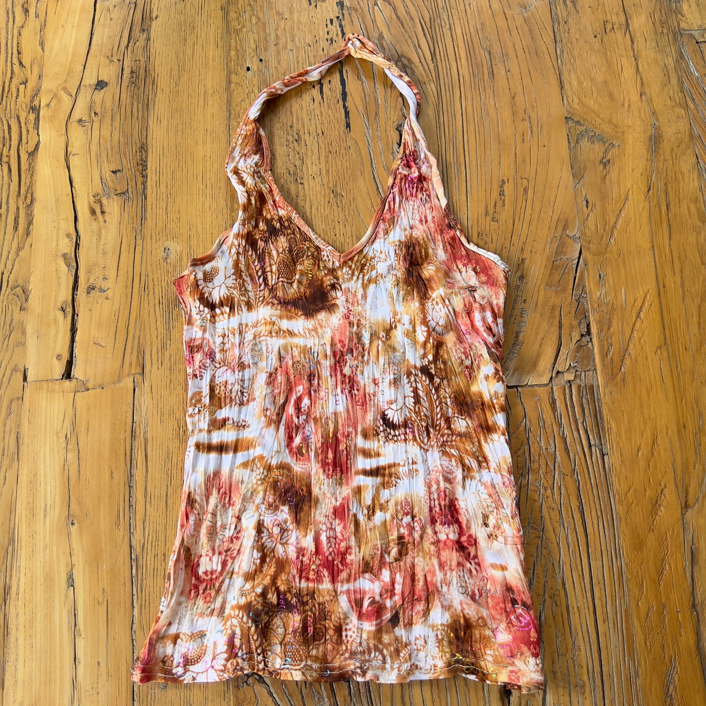 90s graphic halter top