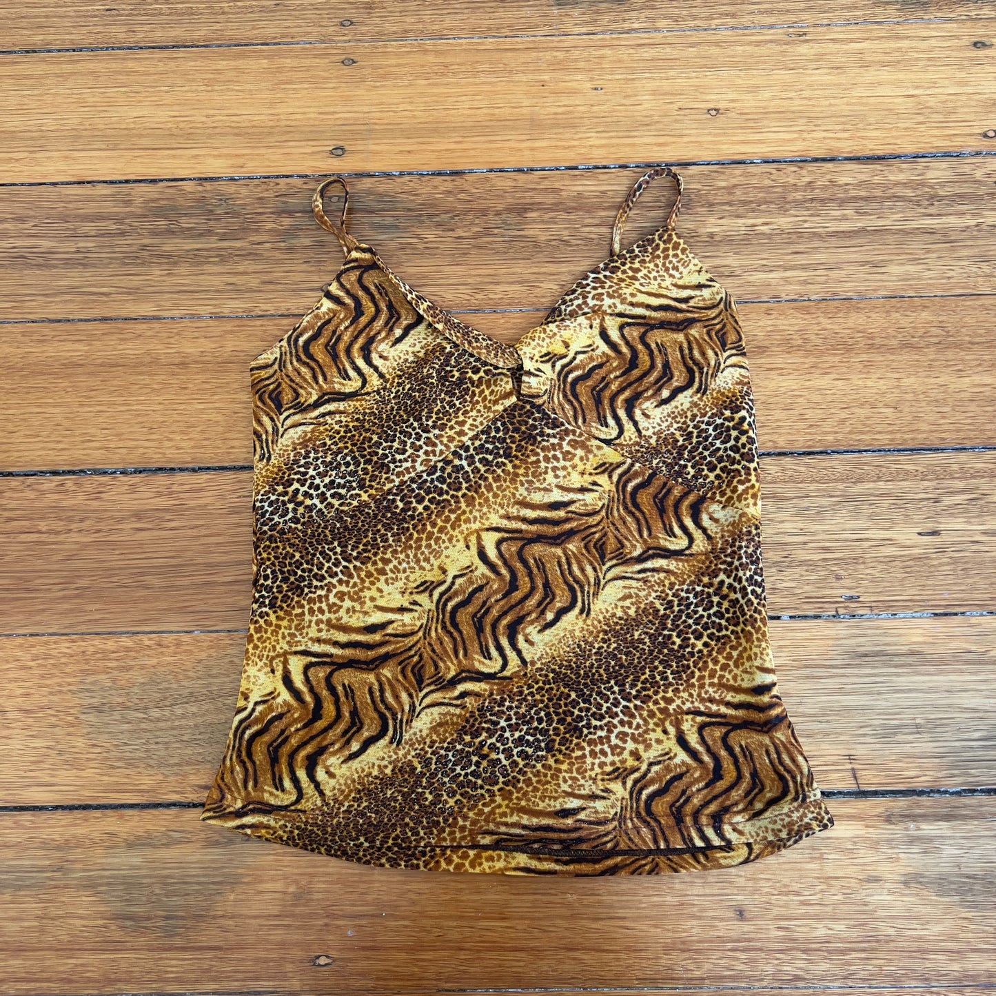 animal print cami