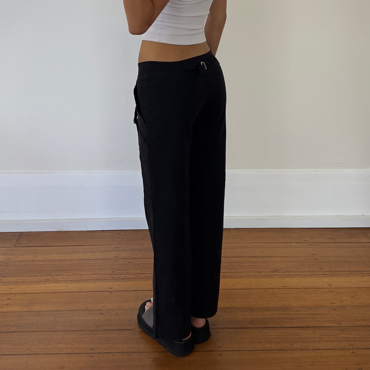 black cargo pants