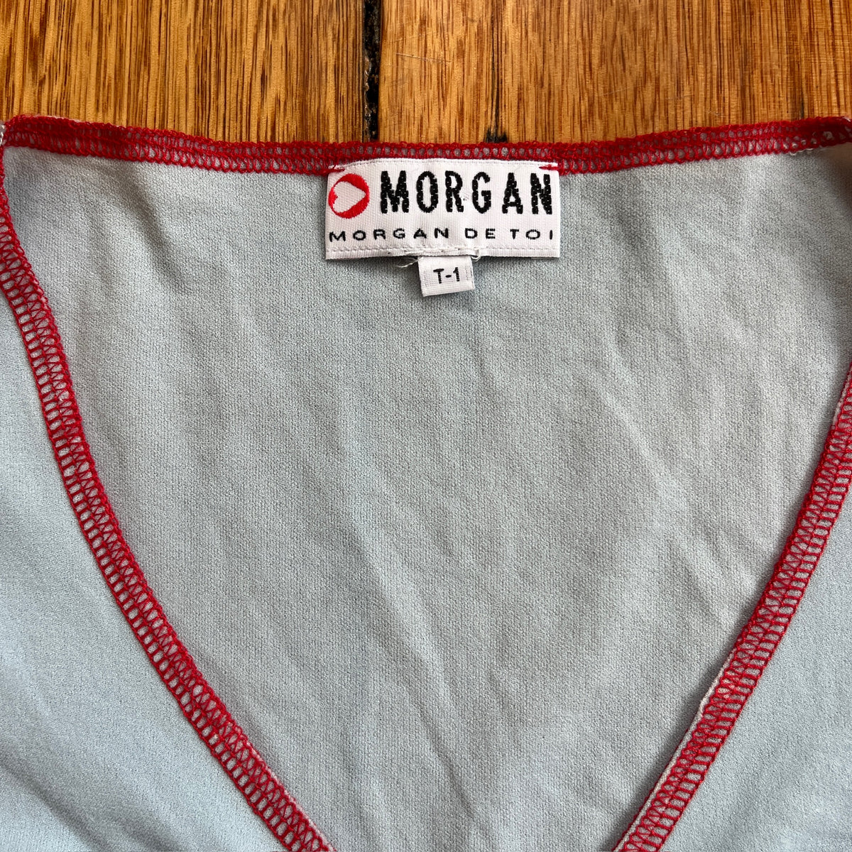 graphic Morgan top
