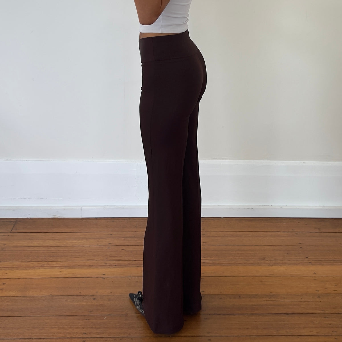 brown trousers