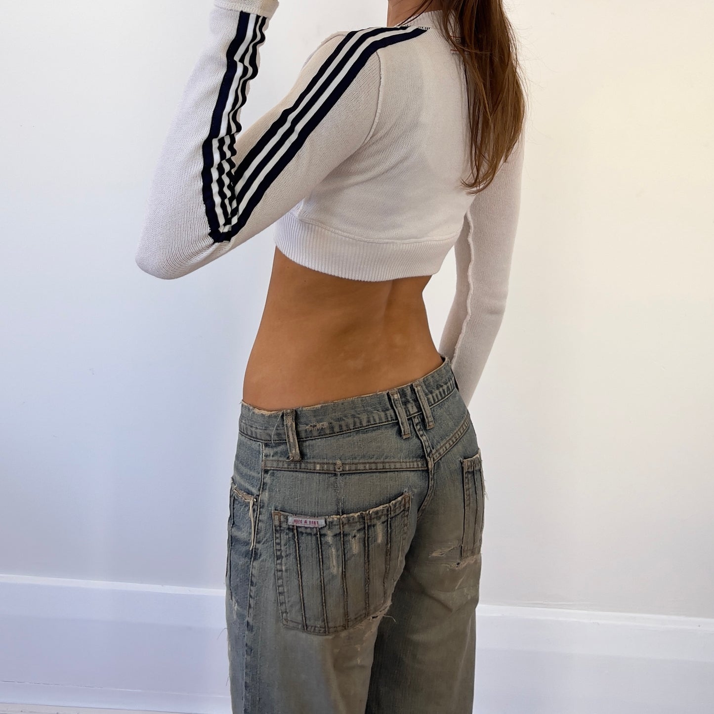 cropped long sleeve