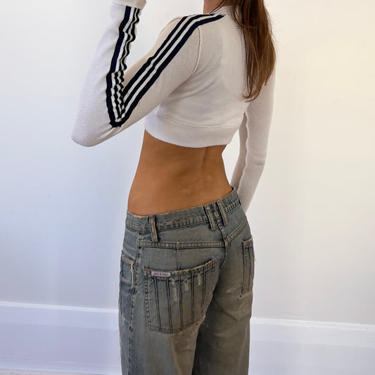 cropped long sleeve