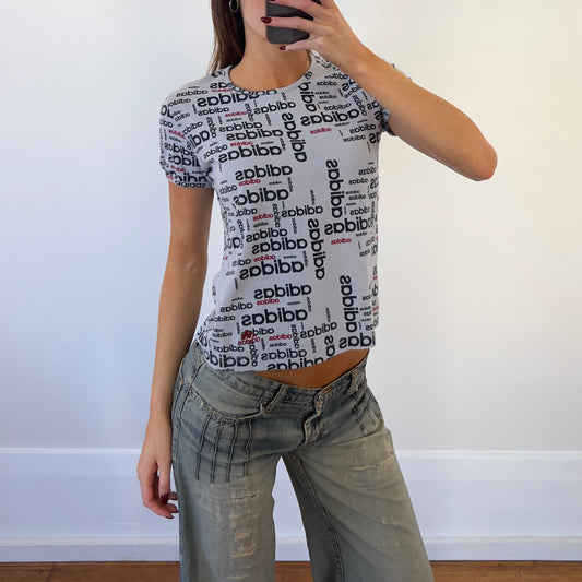 graphic Adidas tee