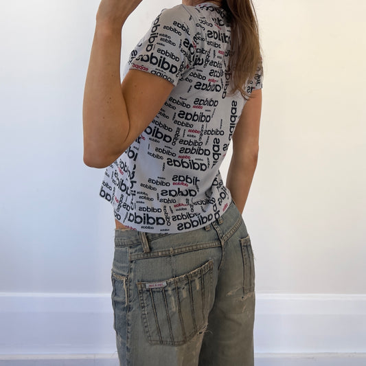 graphic Adidas tee