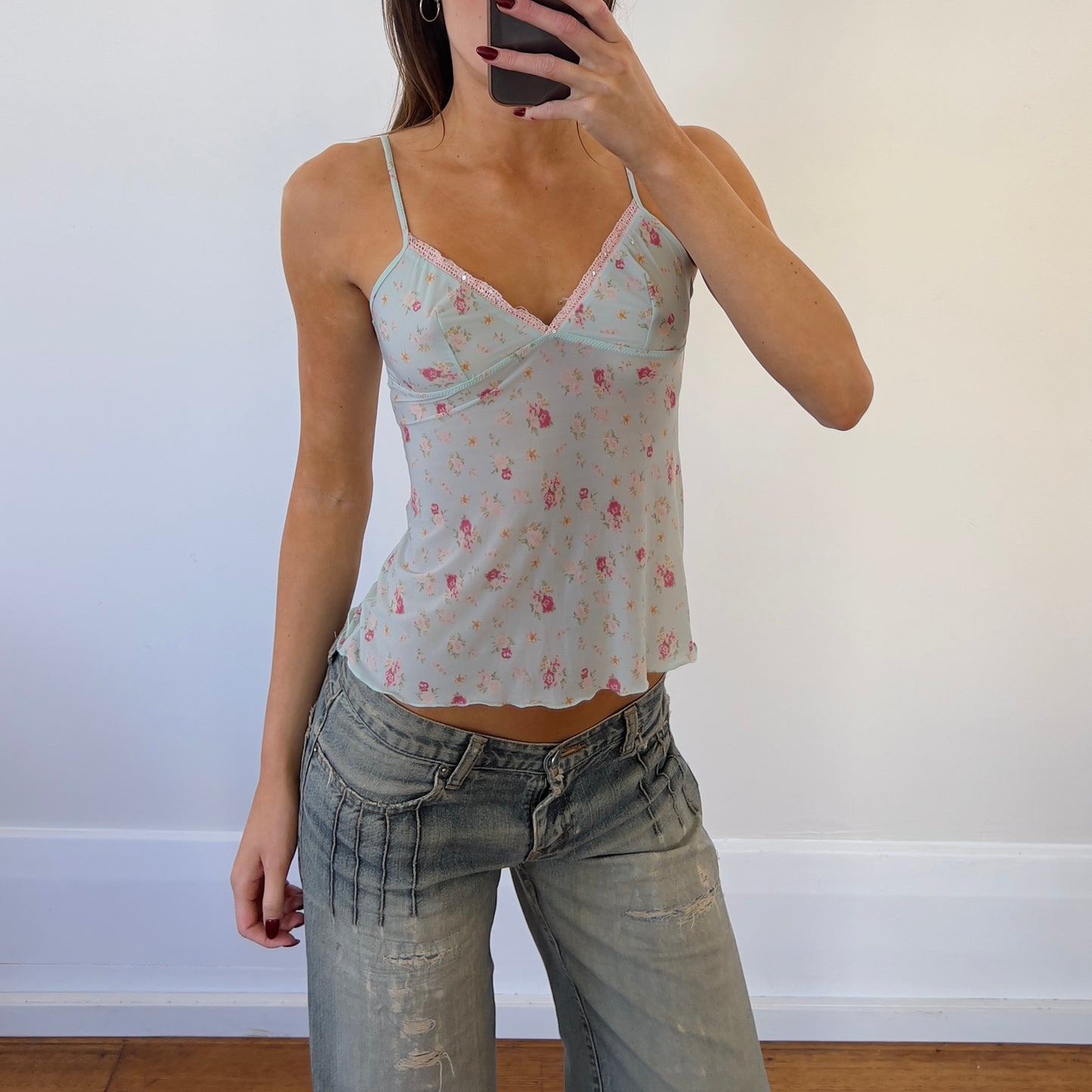 floral cami