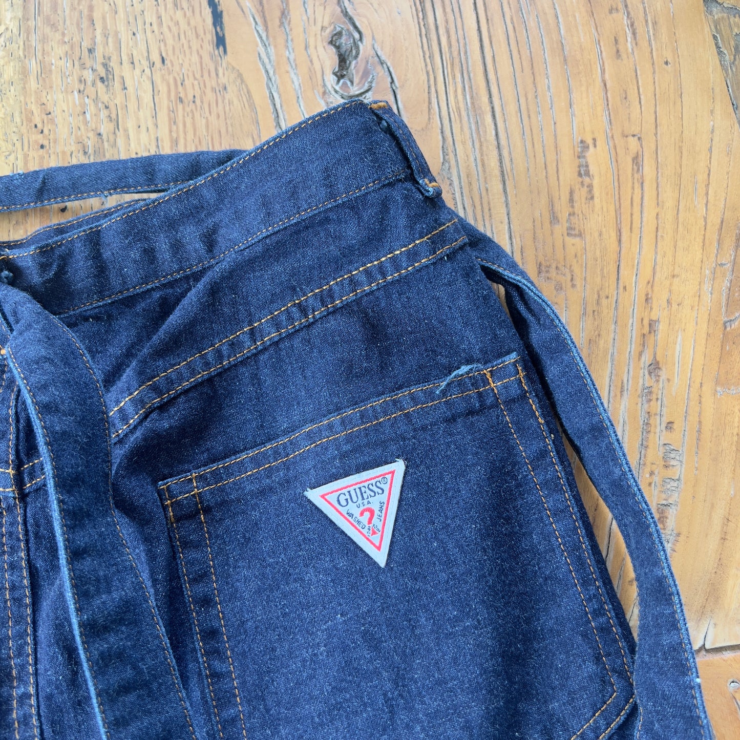 90s Guess Jeans maxi denim skirt