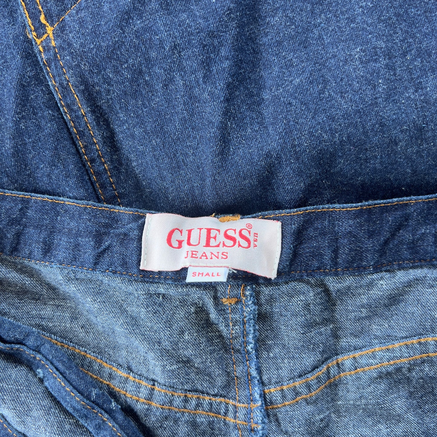 90s Guess Jeans maxi denim skirt