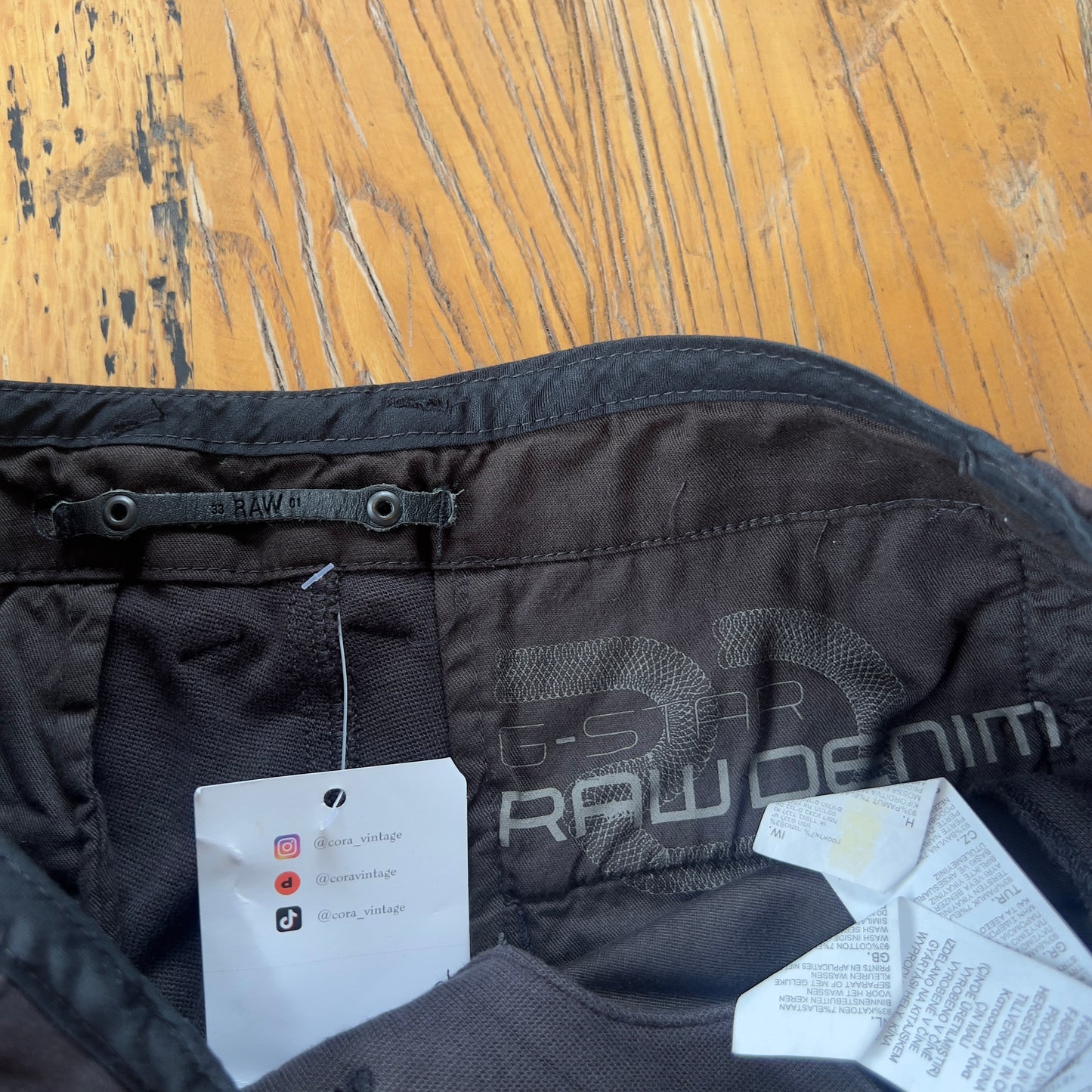 G-Star raw capris