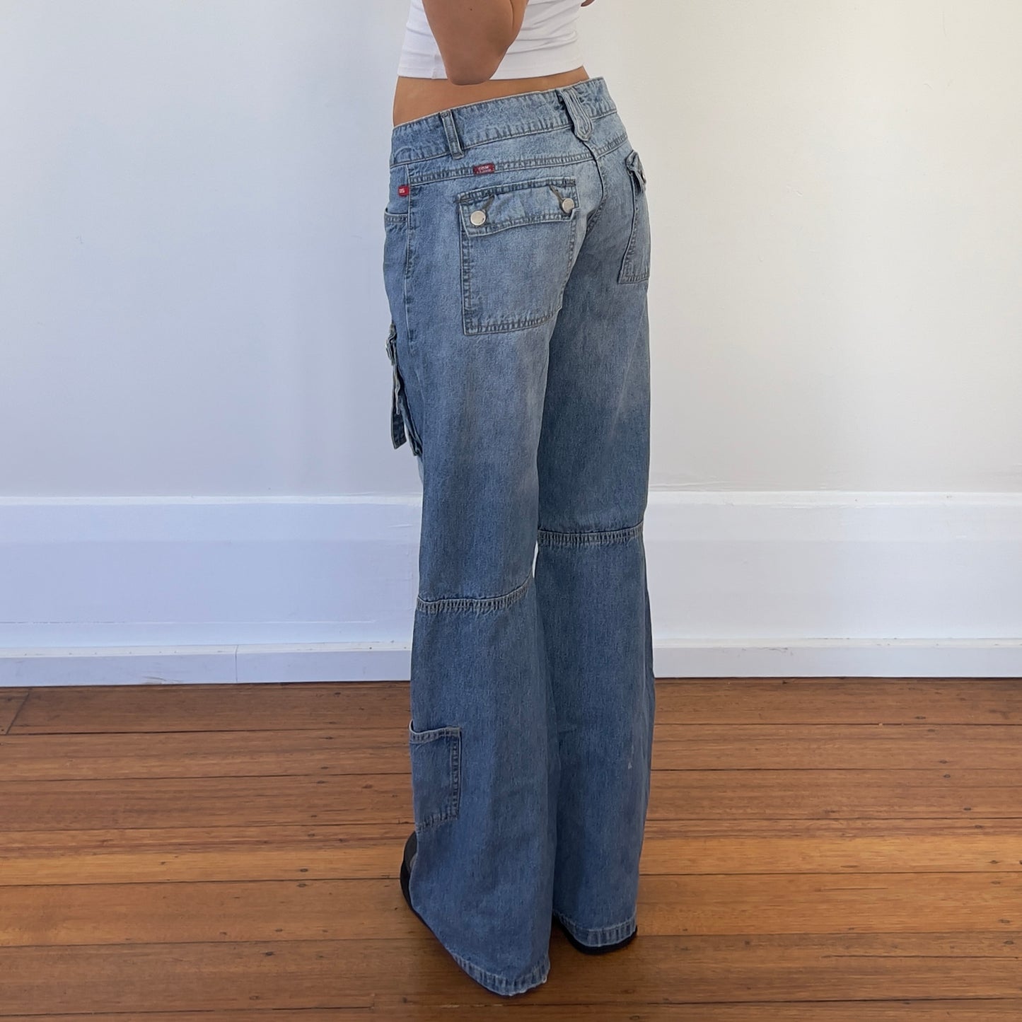 cargo style jeans