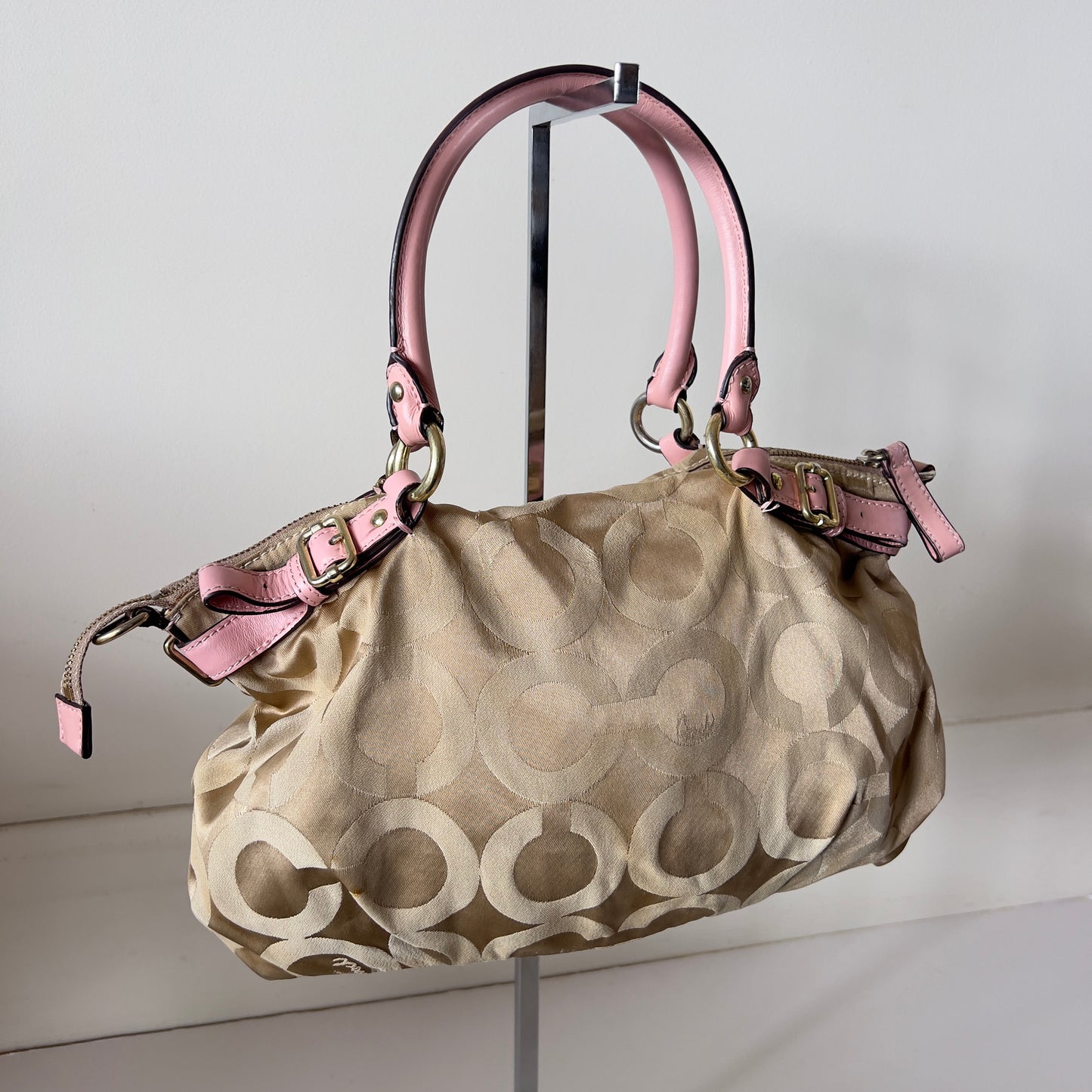 pink Coach Madison bag