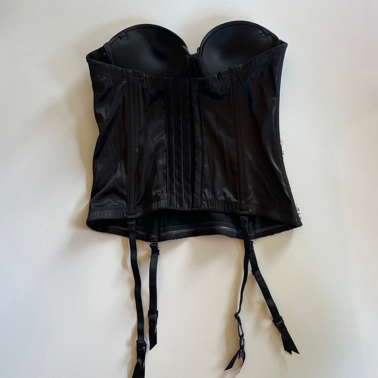 y2k black corset