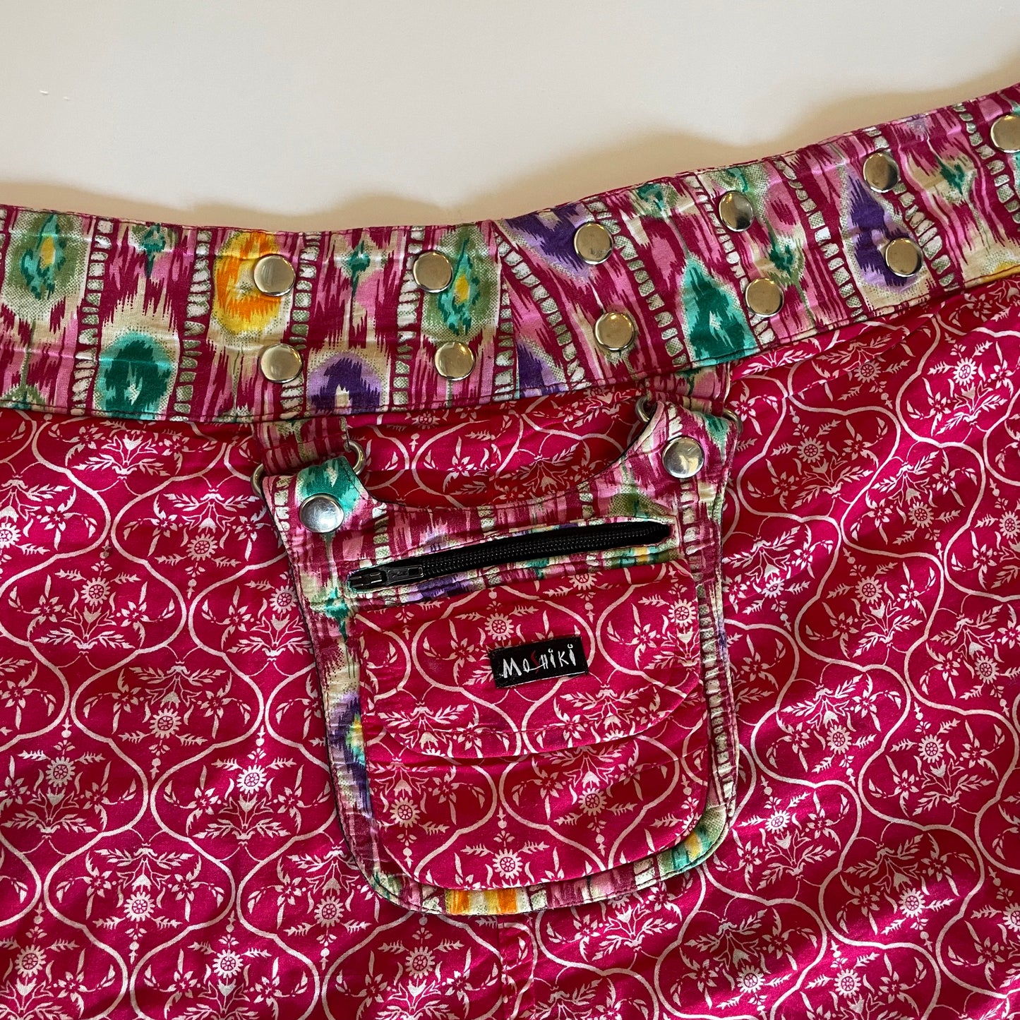 colourful mini skirt