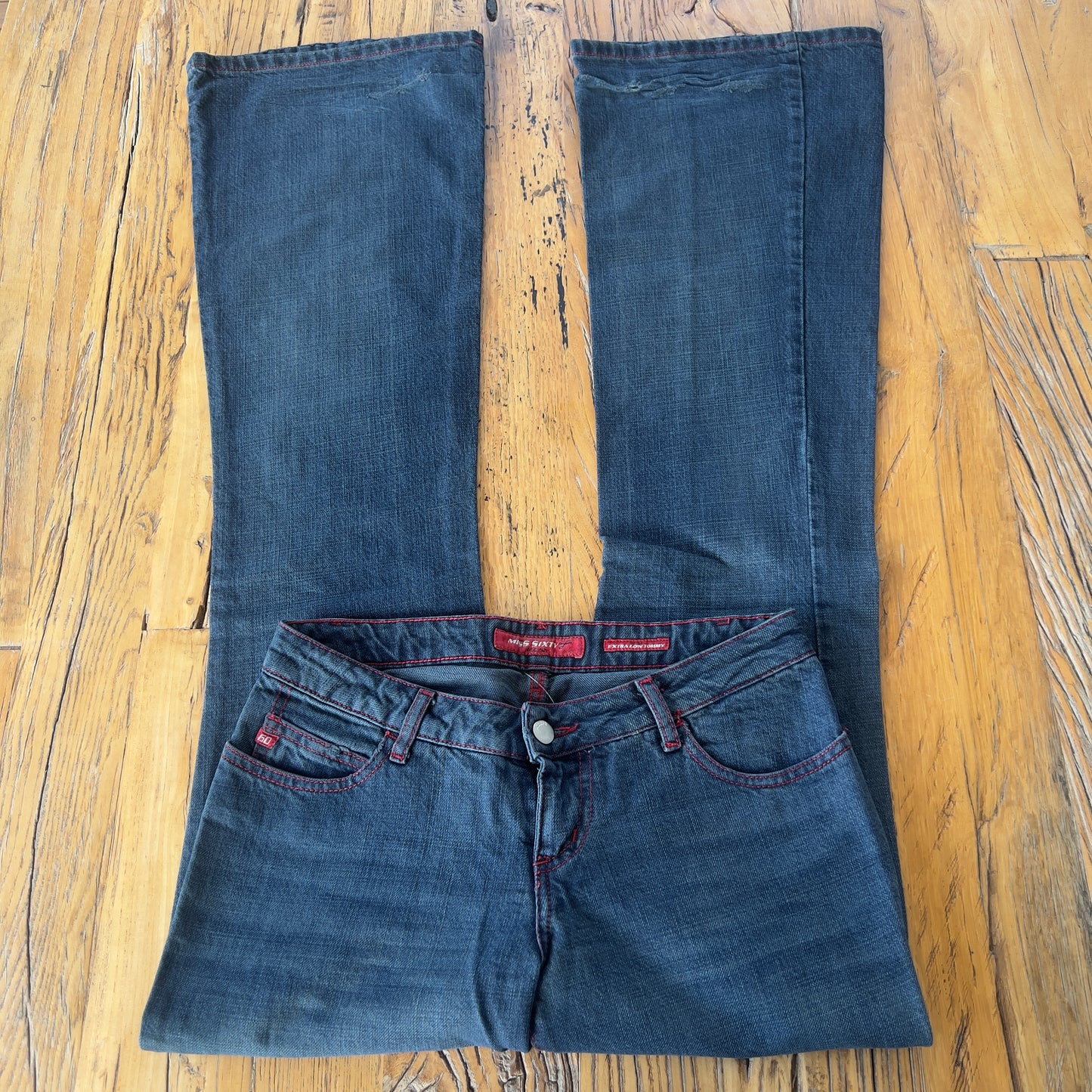 dark wash flared Miss Sixty jeans