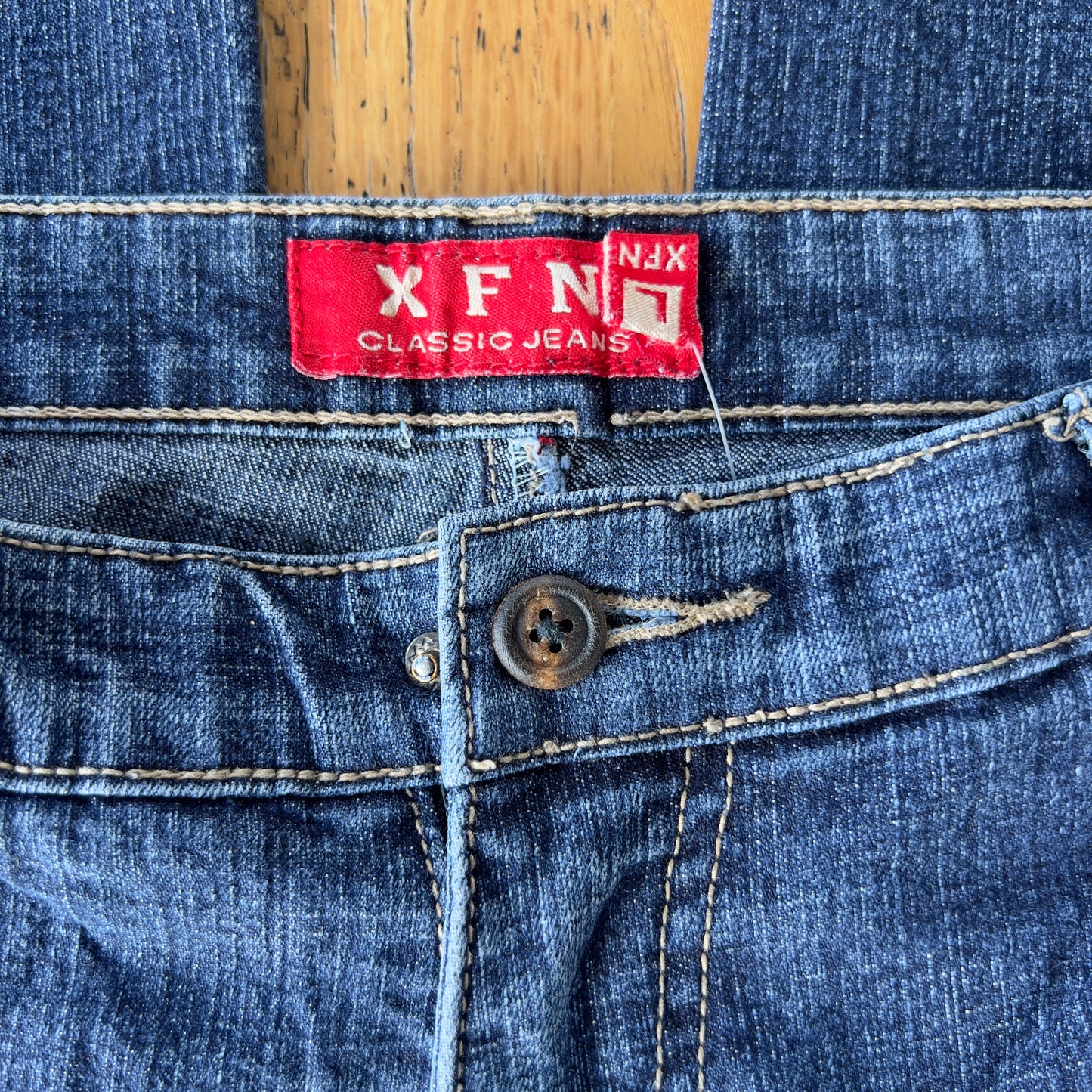 wide leg denim jeans