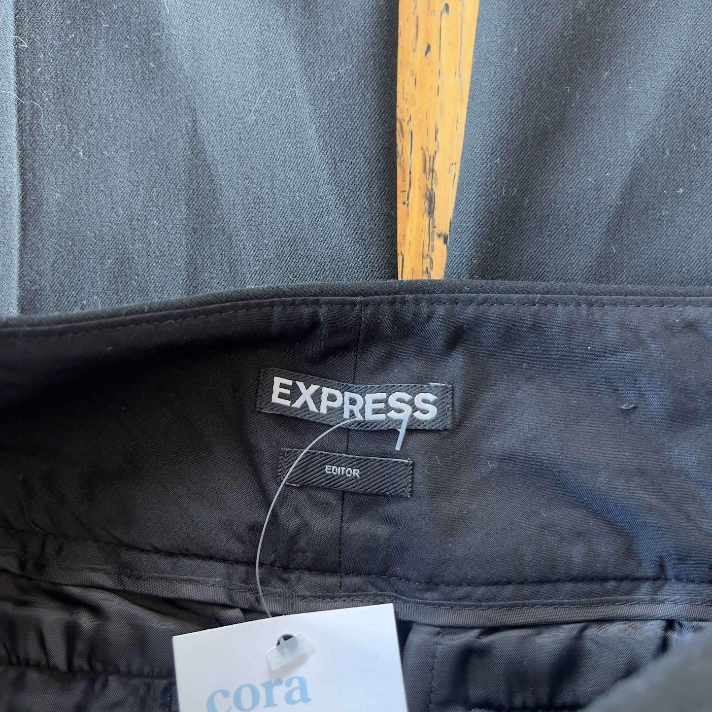90s black trousers