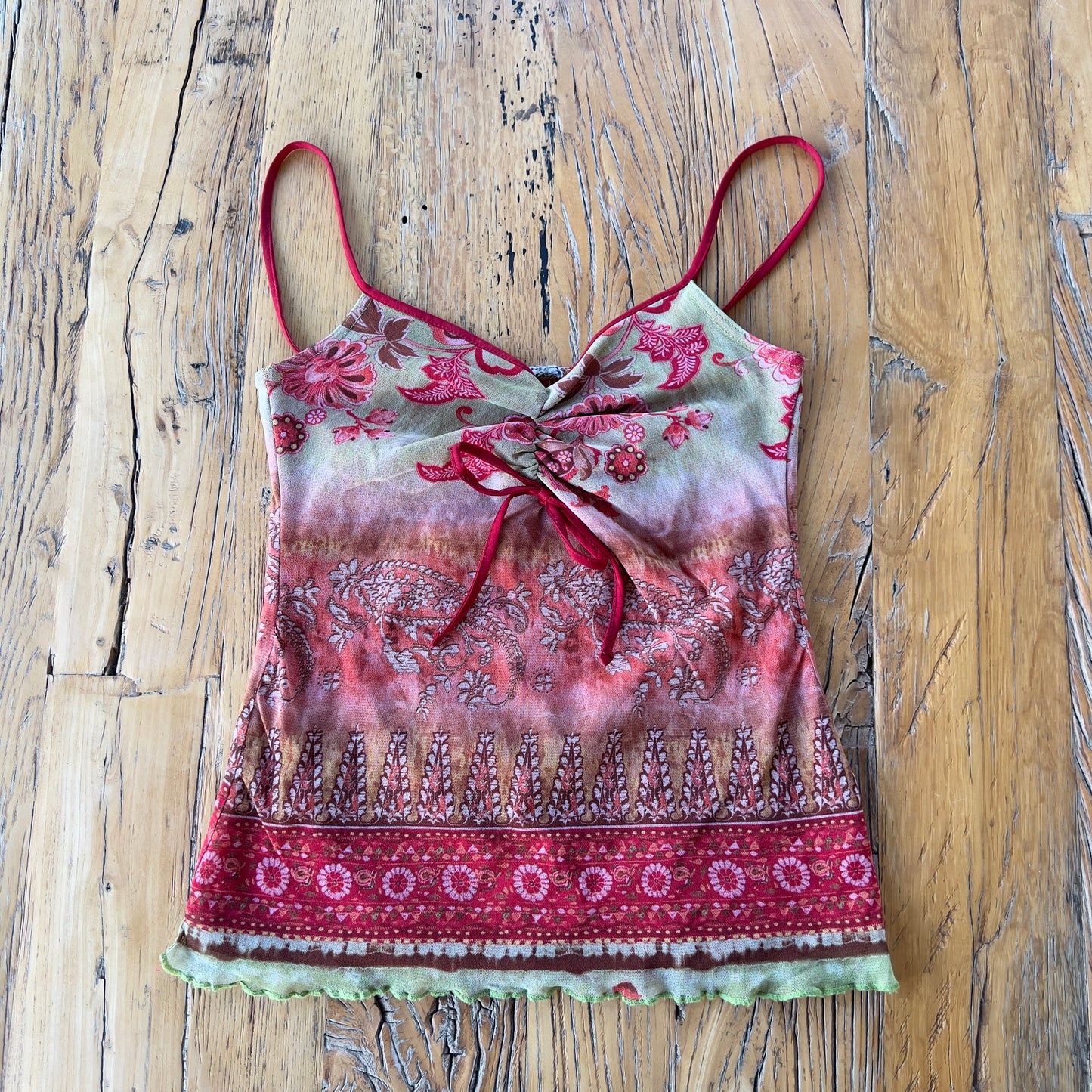 graphic print cami