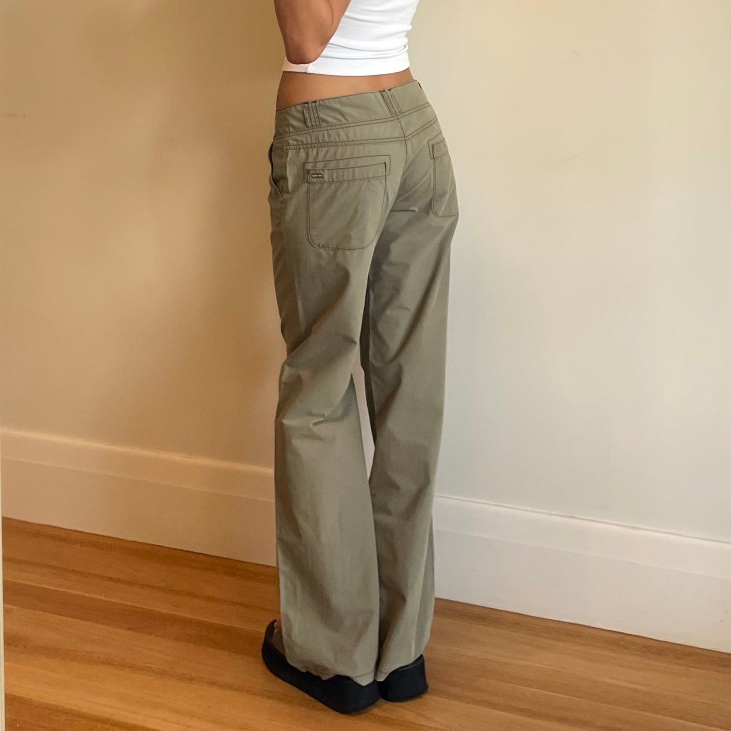 90s khaki trousers