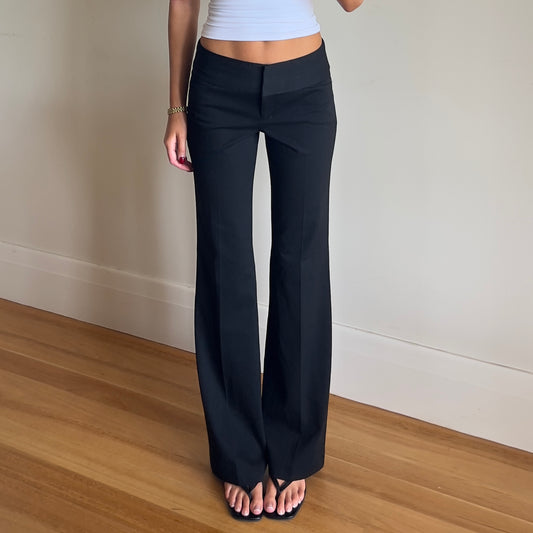 90s black trousers