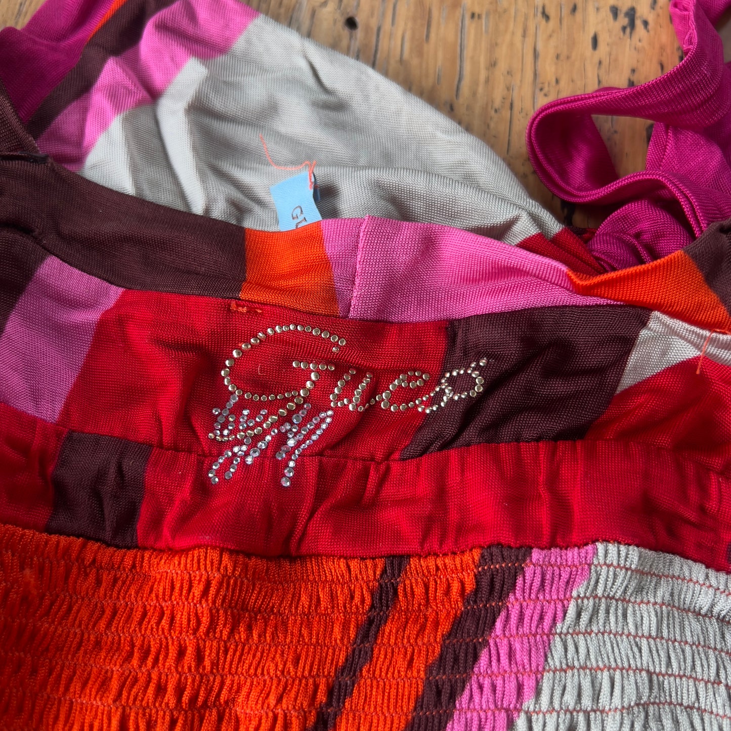 graphic print Guess top