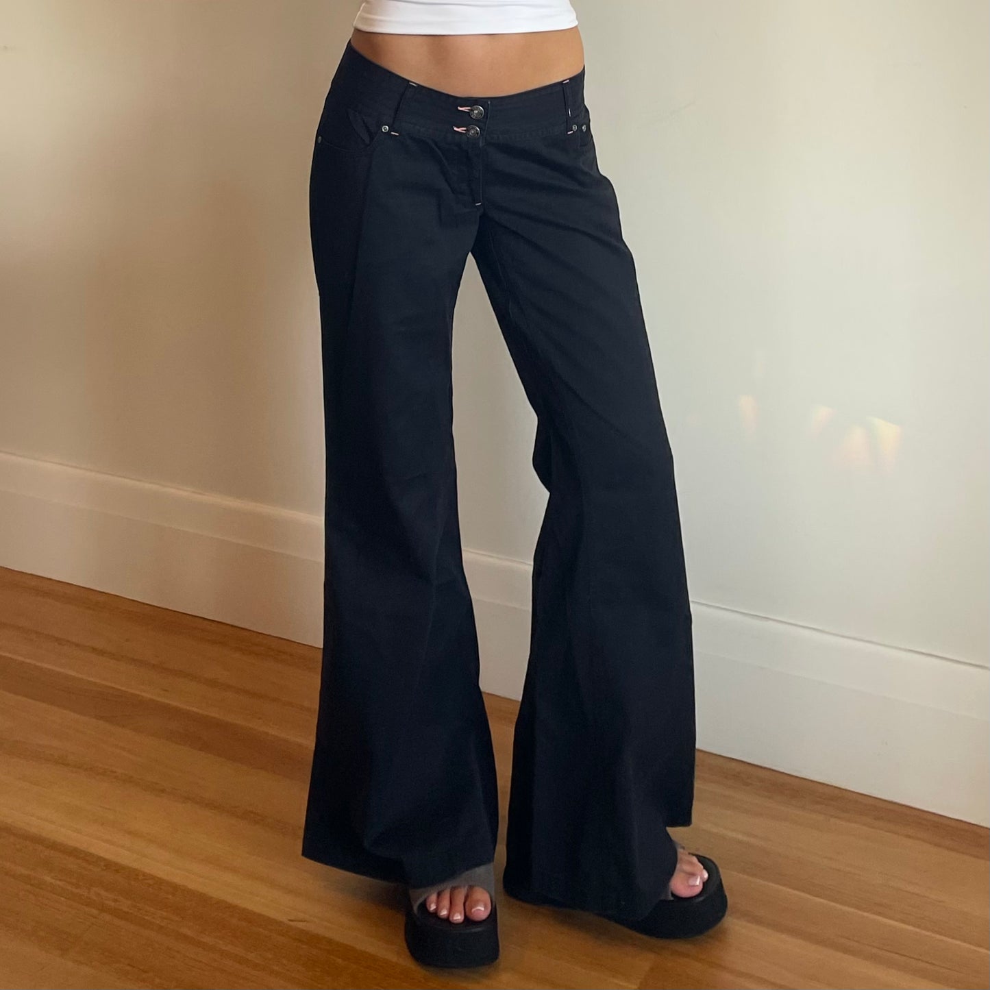 2000s flared Ripcurl pants - Size AU 10-12