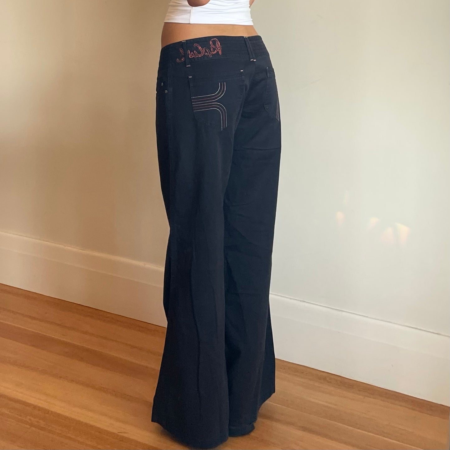 2000s flared Ripcurl pants - Size AU 10-12