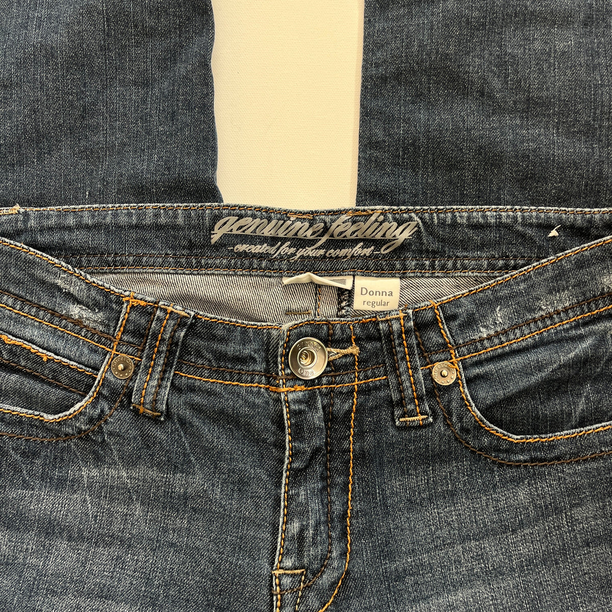 dark wash denim jeans