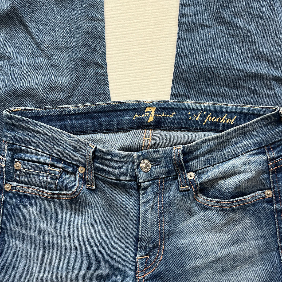 low rise bootcut jeans