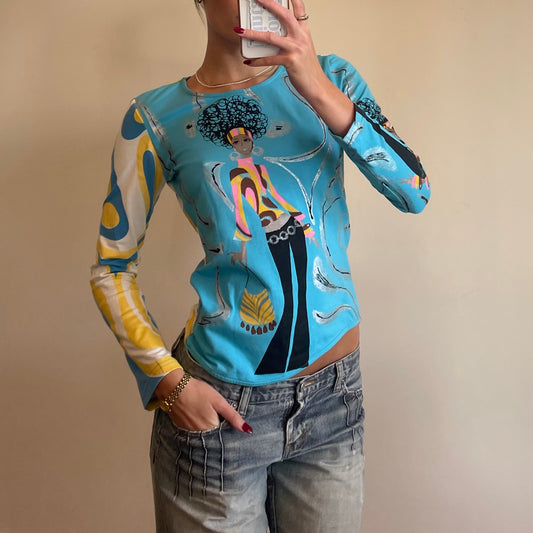 90s graphic long sleeve