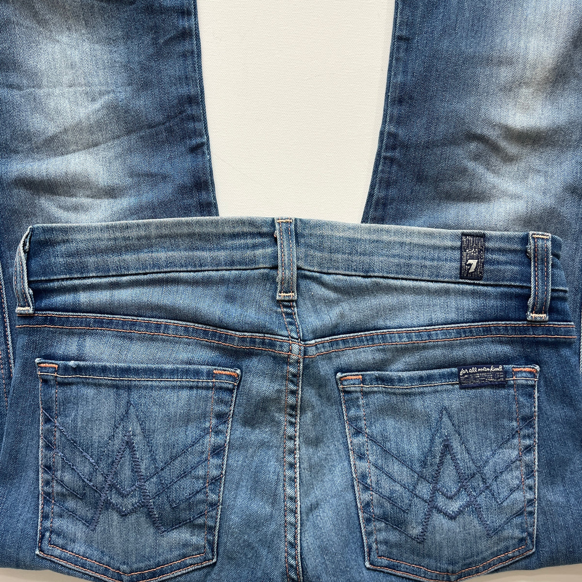 low rise bootcut jeans