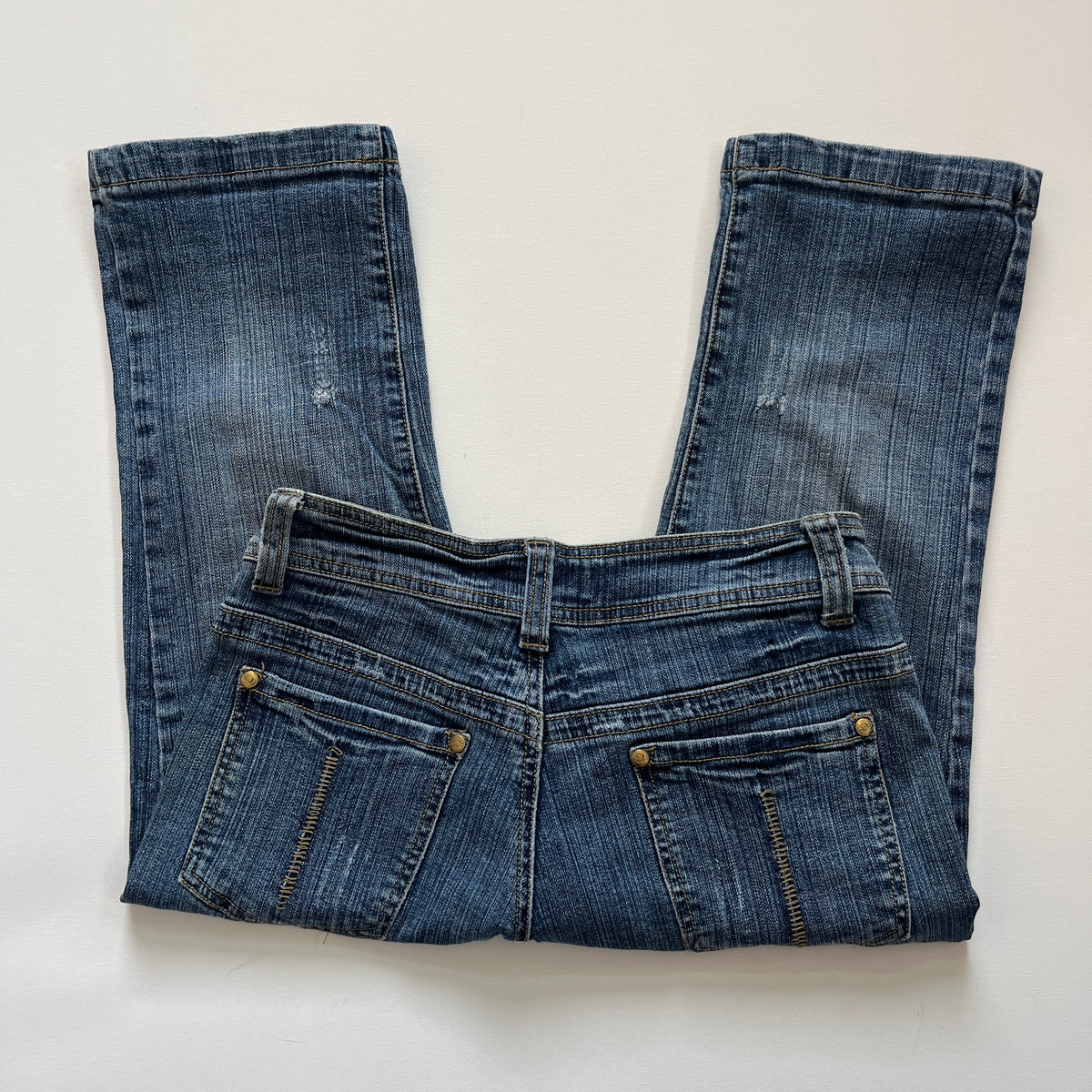 denim capri jeans