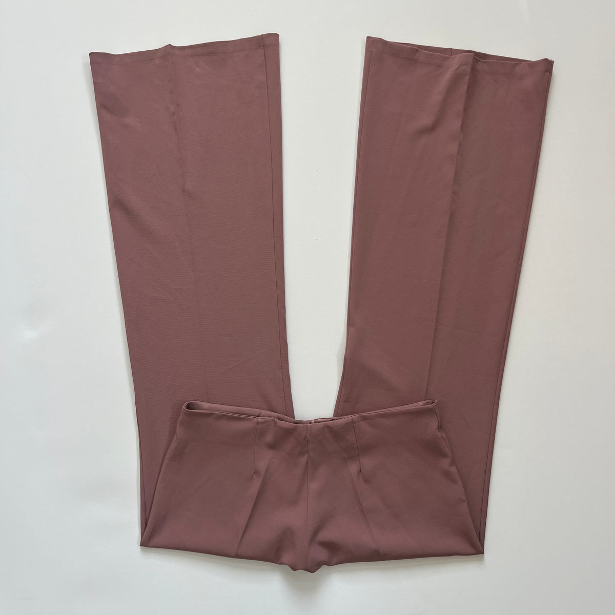 pink wide leg trousers