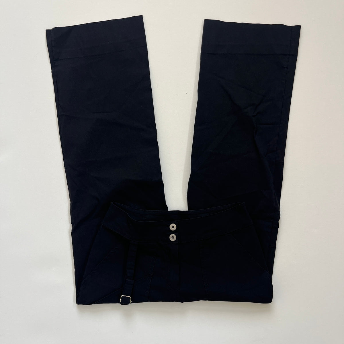 black cargo pants