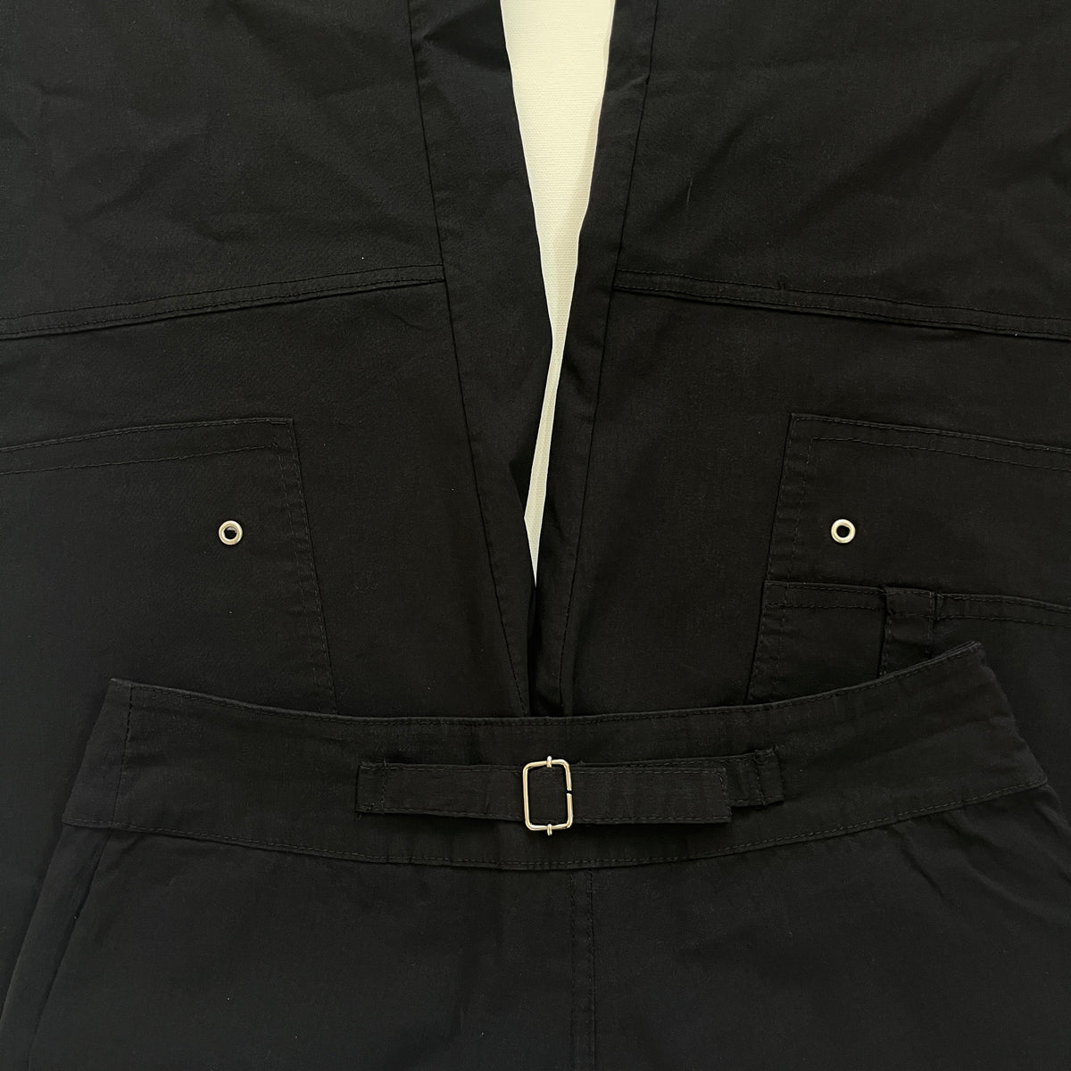 black cargo pants