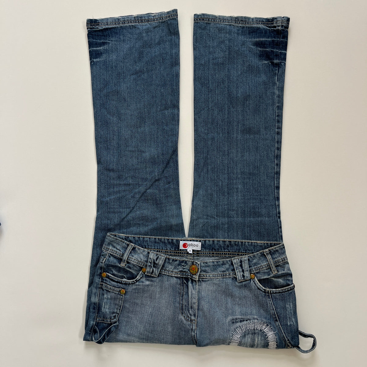 baggy denim jeans
