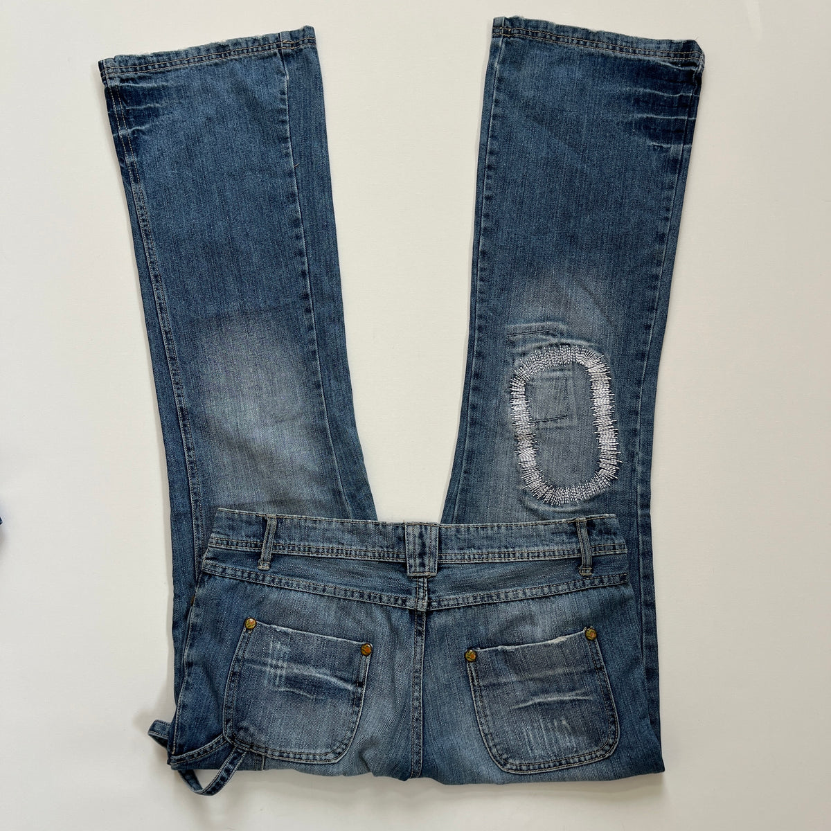 baggy denim jeans