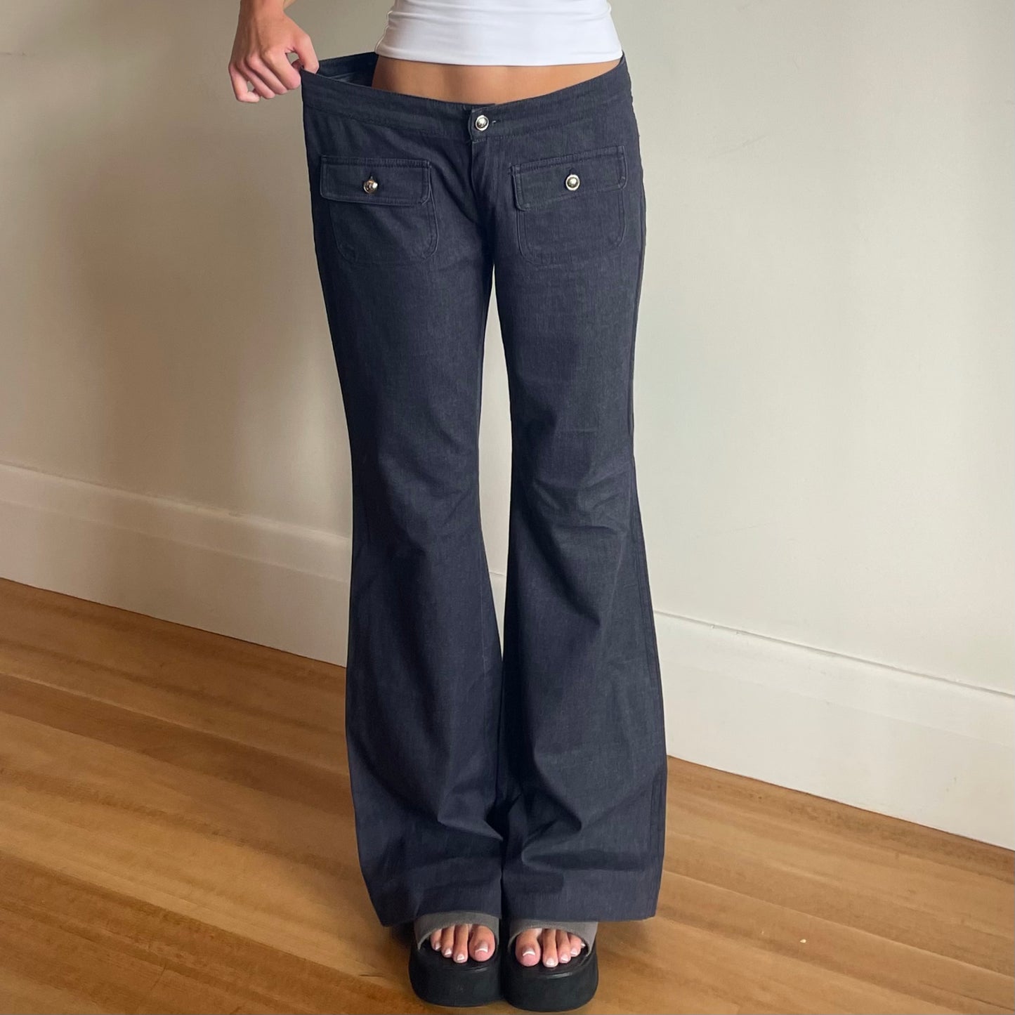 vintage flared trousers